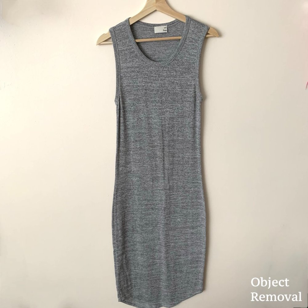 Aritzia Wilfred Free Bruni Tank Dress Light Grey